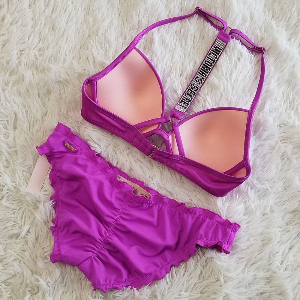 NWT Victoria's Secret Purple Bikini